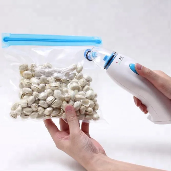 Home Vacuum Pump With Reusable Zipper Vacuum Bags