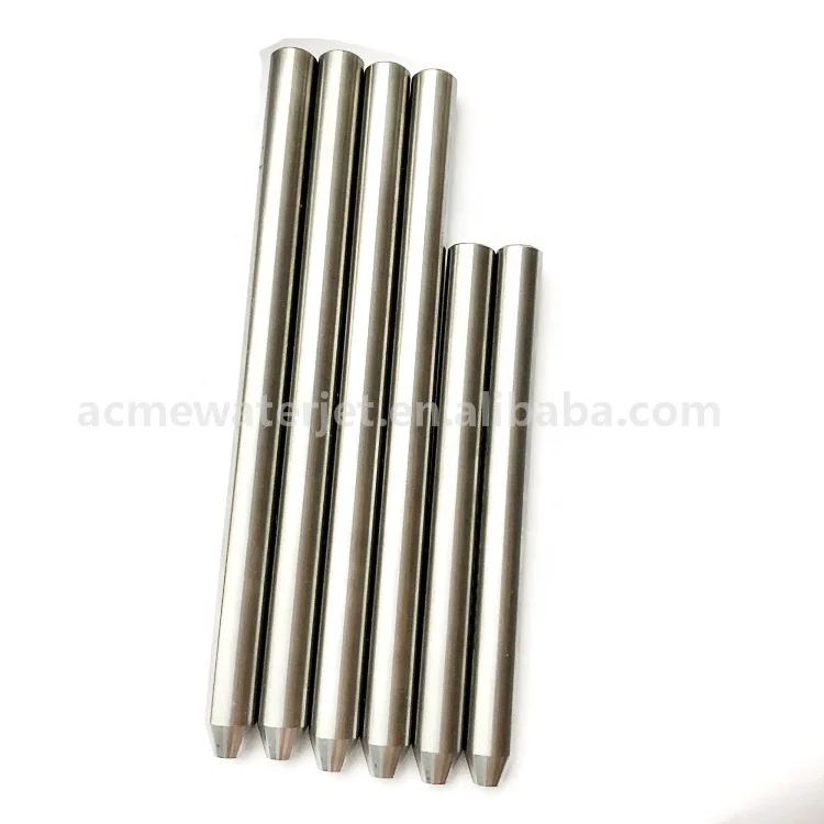 Long life cemented carbide nozzle mixing tube for abrasive waterjet cutting