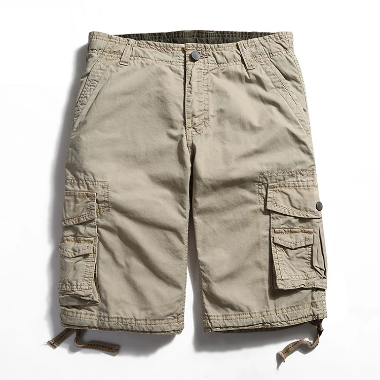Коллекция 3/4 года, Мужская рабочая одежда, короткие брюки-карго, мужские шорты, брюки