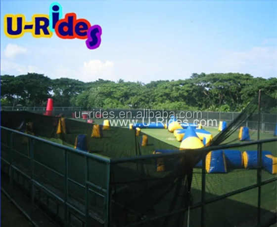 Inflatable Paintball Bunker obstacle  Field For Paintball Game