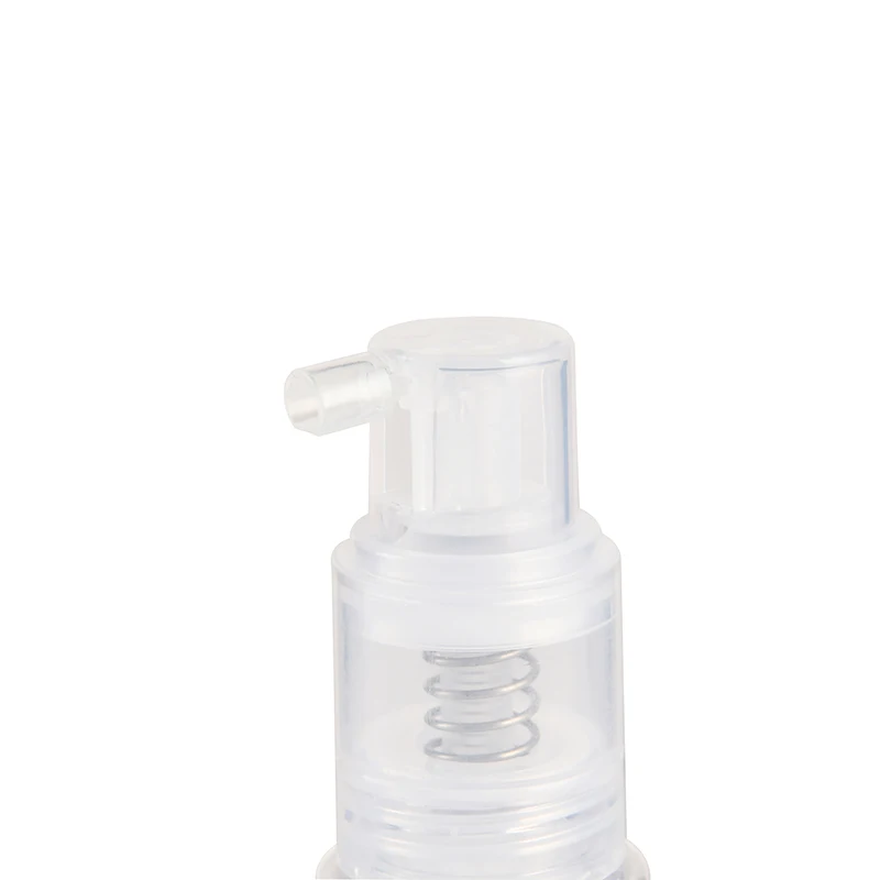 transparent 110ml Talc powder bottle with dispenser plastic spray bottles talcum powder bottles