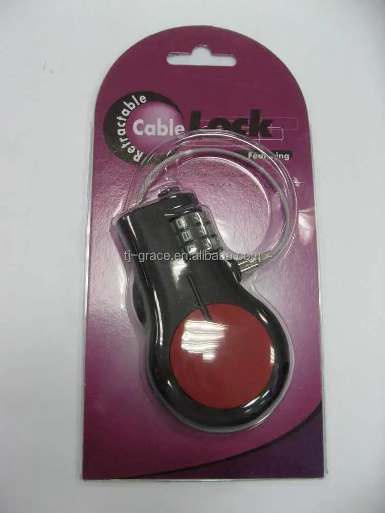 Retractable Cable lock, Bicycle Lock