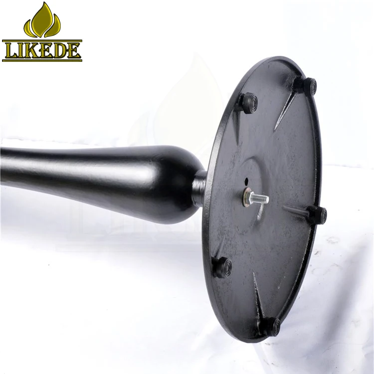 Hot sell modern style cast iron dining table base table frame leg LPA-500