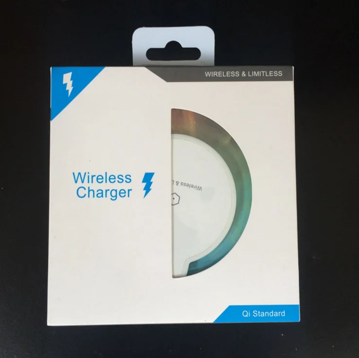 High Quality Fast K9 Wireless charger Qi wireless charger Portable wireless Phone Charger with LED Light For iphone  samsung