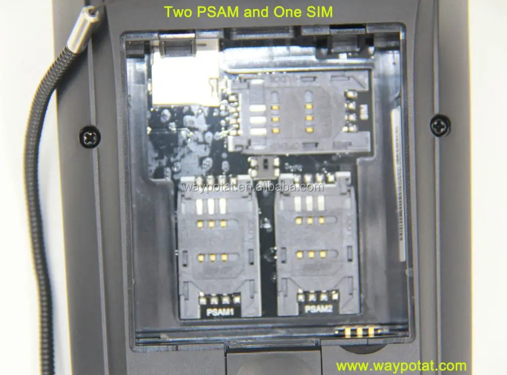 
WAYPOTAT handheld gprs pos with 1D/2D barcode and Windows ce OS free SDK vpos3396 