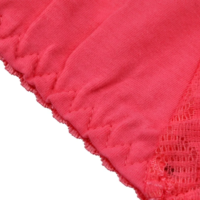 
Lovely high cut french briefs low waist underwear wholes girls cute lace panties 