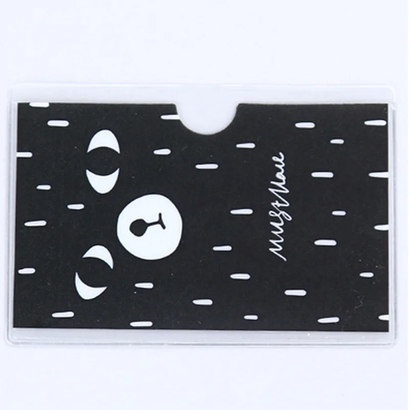 New High Quality And Hot Sales Clear Hard Plastic Id Credit Card Badge Holder