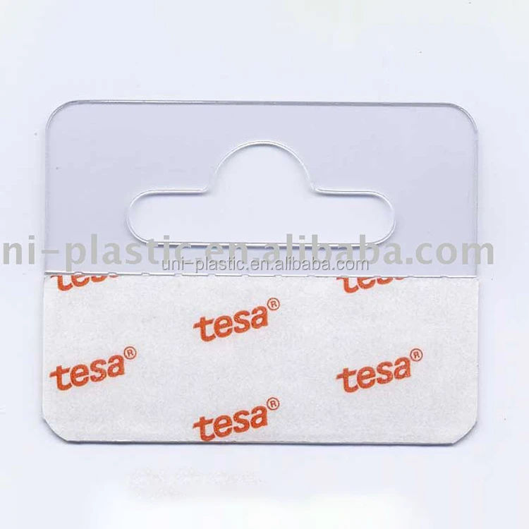 Packaging Adhesive Hang Tabs PVC Hang Tabs Pet Hang Tab