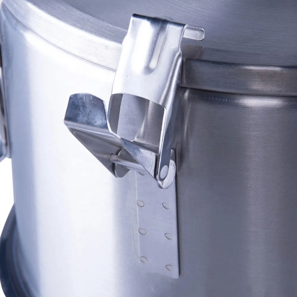 Insulated Food Grade Containers Storage Boxes & Bins Safe Packing Small Stainless Steel Internal SS443 & External SS201 Metal