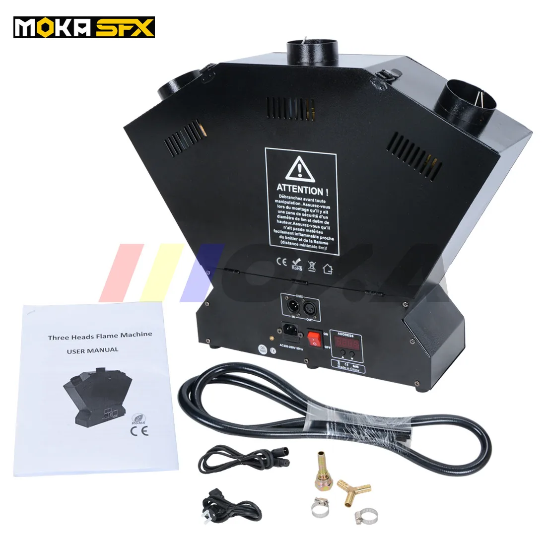  MOKA DMX LPG огненный машины контроллер для кислородной резки dmx мероприятий на открытом воздухе вечеринки КТВ сцены