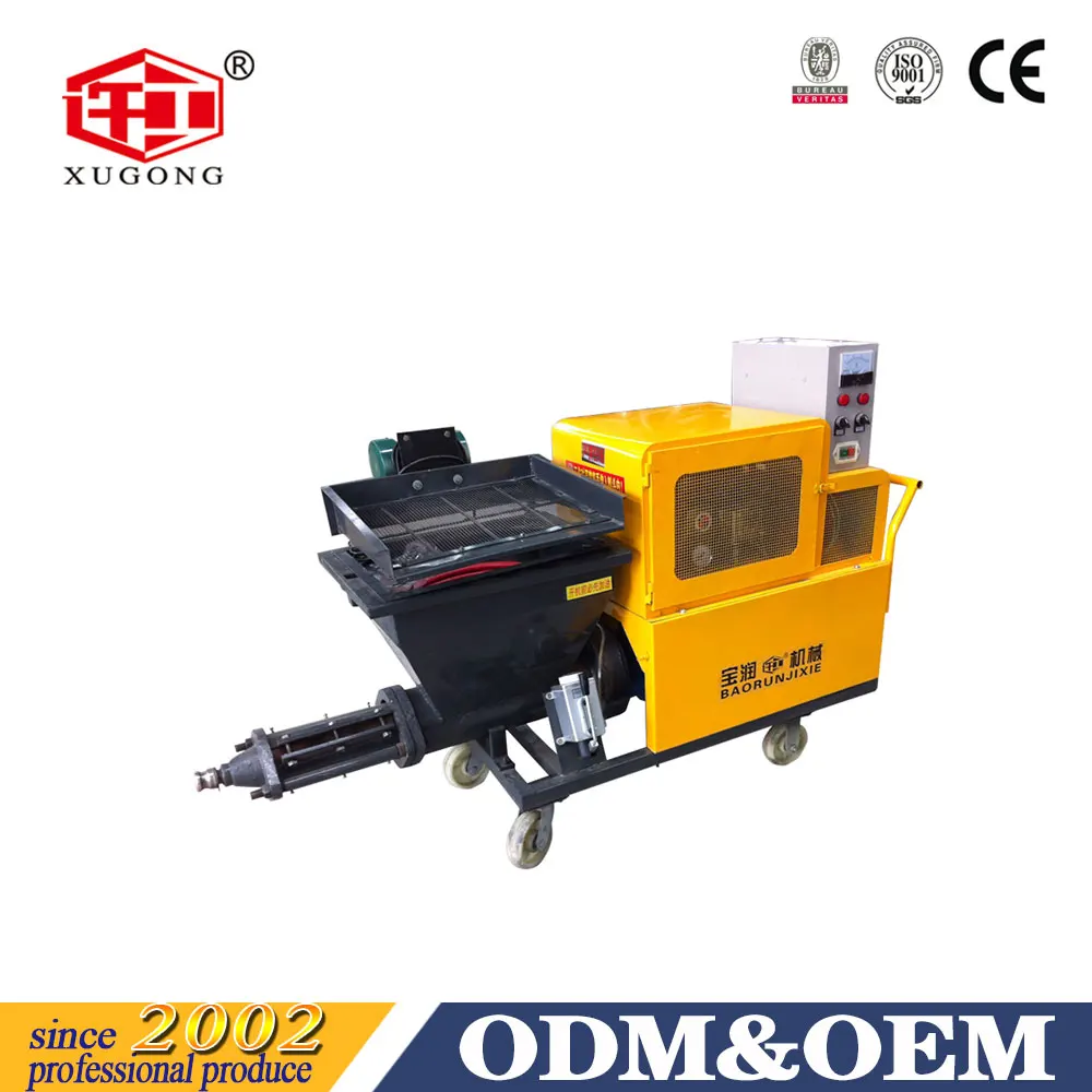 Best price GLP series cement mortar spraying machine/plaster screed pump