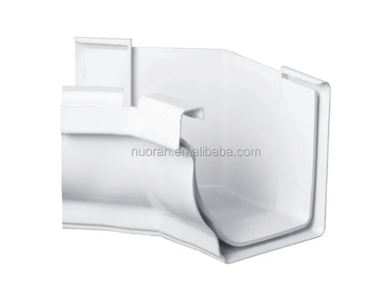 5.2/7 Inch PVC Commercial Roofs Gutters Drains Scupper Water Catchment rain gutter drainage systems