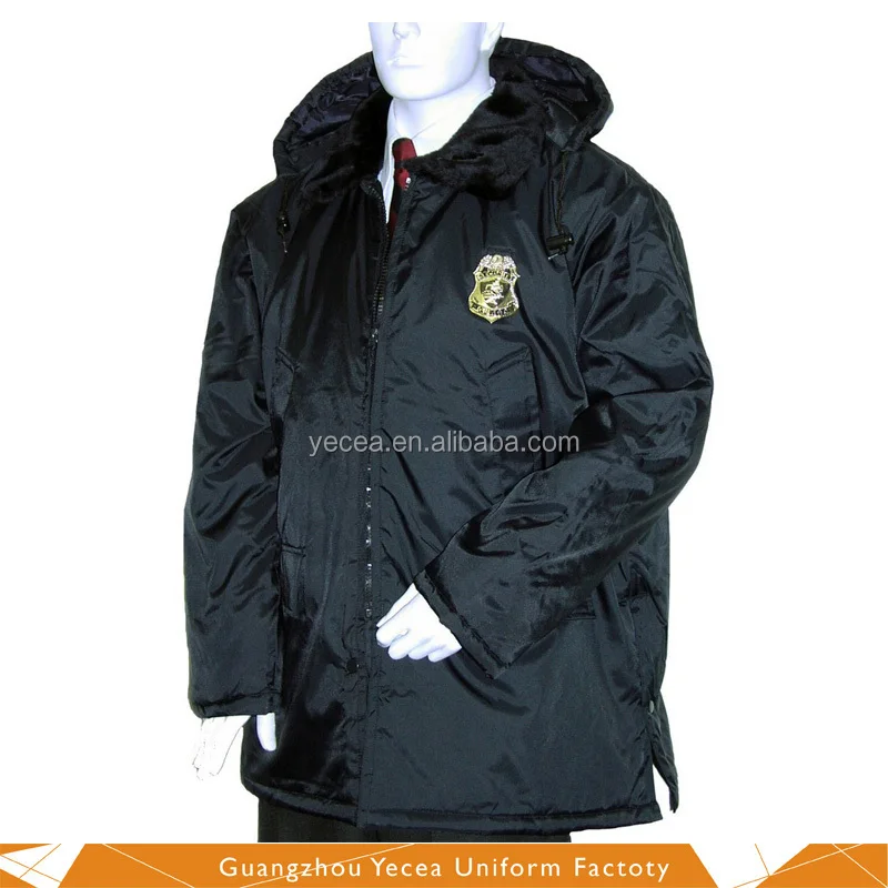 
Wholesale winter thermal security guard cotton-padded coat 