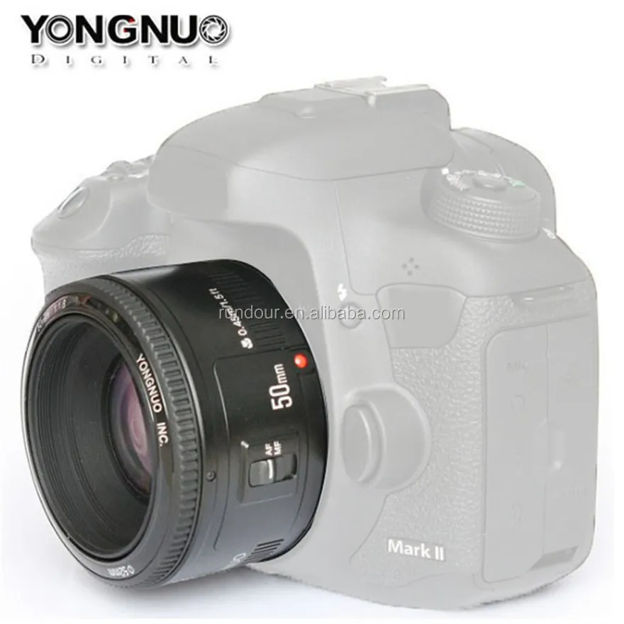 In Stock!YONGNUO YN50mm f1.8 YN EF 50mm f/1.8 AF Lens YN50 Aperture Auto Focus for nikon DSLR Cameras