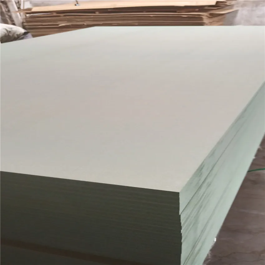 Furniture grade 18mm green color mdf