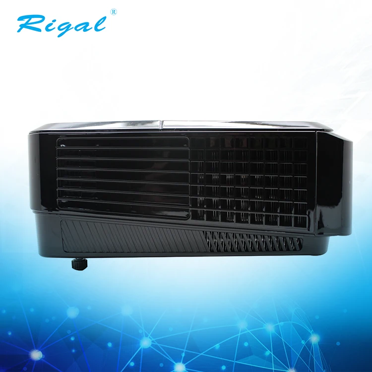 5 дюймов TFT ЖК 800*480 поддержка 720P/1080P светодиодный проектор с двойной HD-MI и ввода ТВ