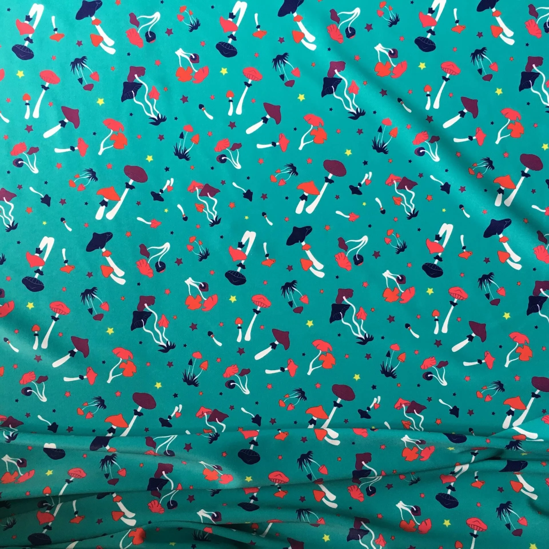 
NO MOQ custom make swimwear fabric,polyester spandex digital print swim fabric 