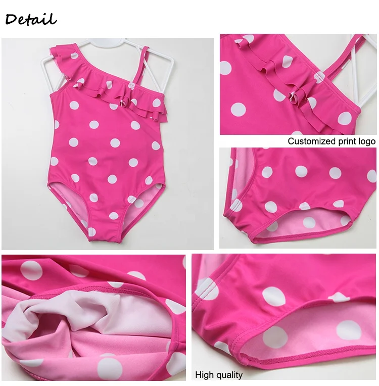 Anti-UV Floral Swimwear Bikini for Kids Girls Children