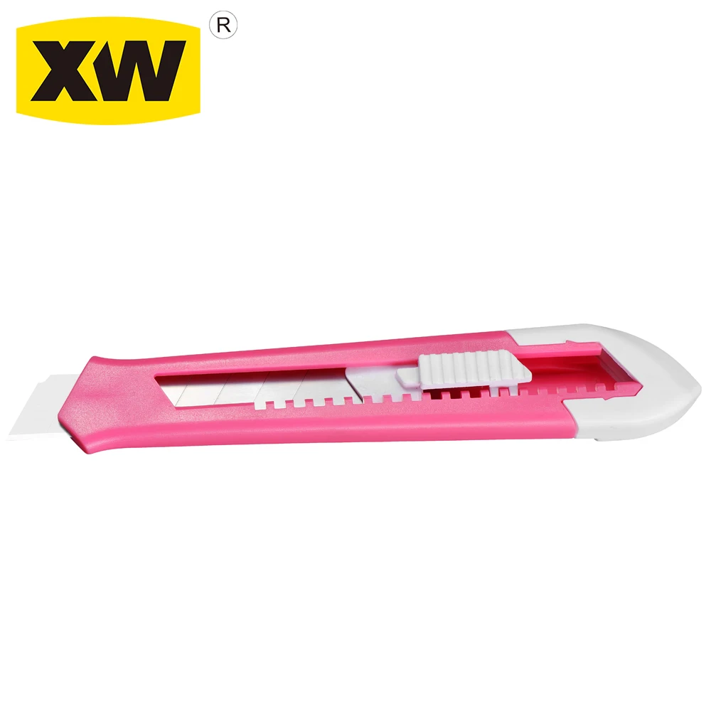 18mm  blades auto lock  pocket plastic utility  snap off knife