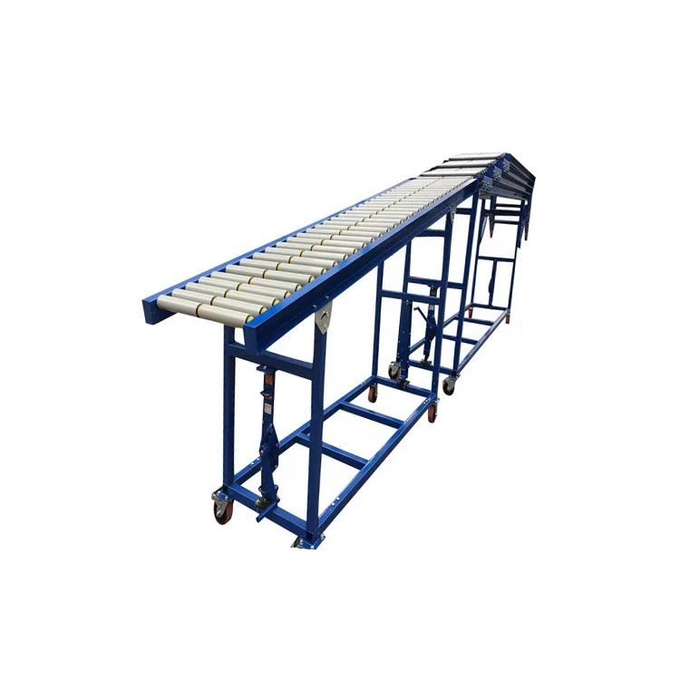 Моторизованный тяжести мощность разгрузки роликовый конвейер