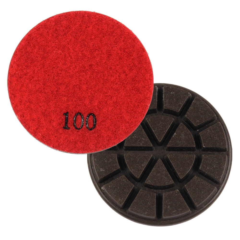 Raizi  Wet Resin Bond Diamond Polishing Pads/pucks for Concrete Floor
