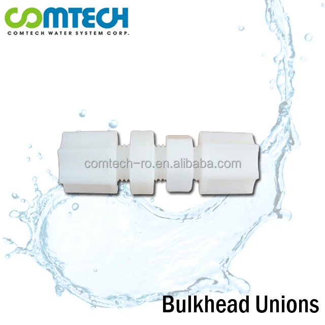 JACO Bulkhead Unions Connector RO Fitting 1/4 Inch or 3/8 Inch