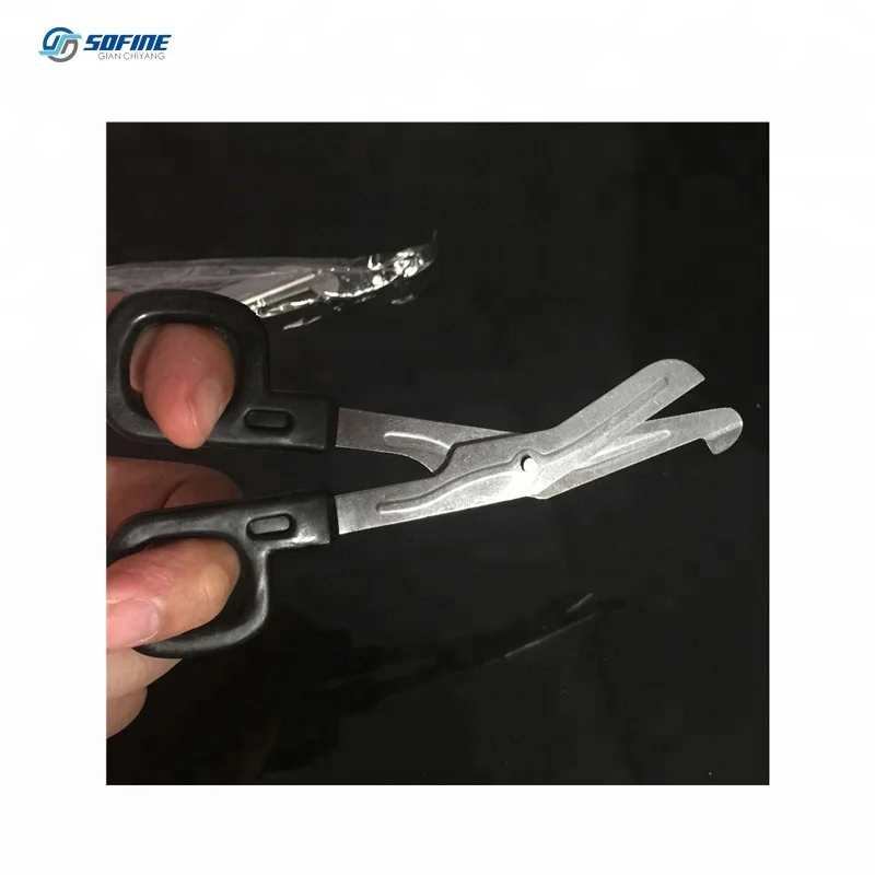 
Stainless Steel Tough Cut Medical Nurse Scissors with Plastic Handle Gauze Shears Utility Scissor / Bandage Scissors 