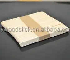 Wholesale Factory Colorful Wooden Ice Cream Stick Custom Popsicle Sticks