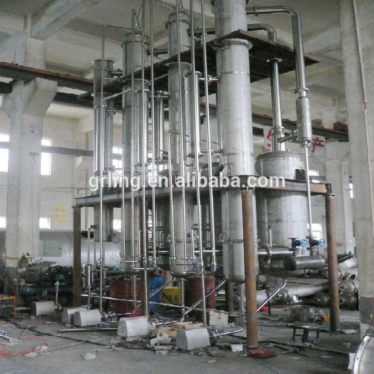 три эффект падающей пленкой испарителя для сахарного тростника концентрации в мексике