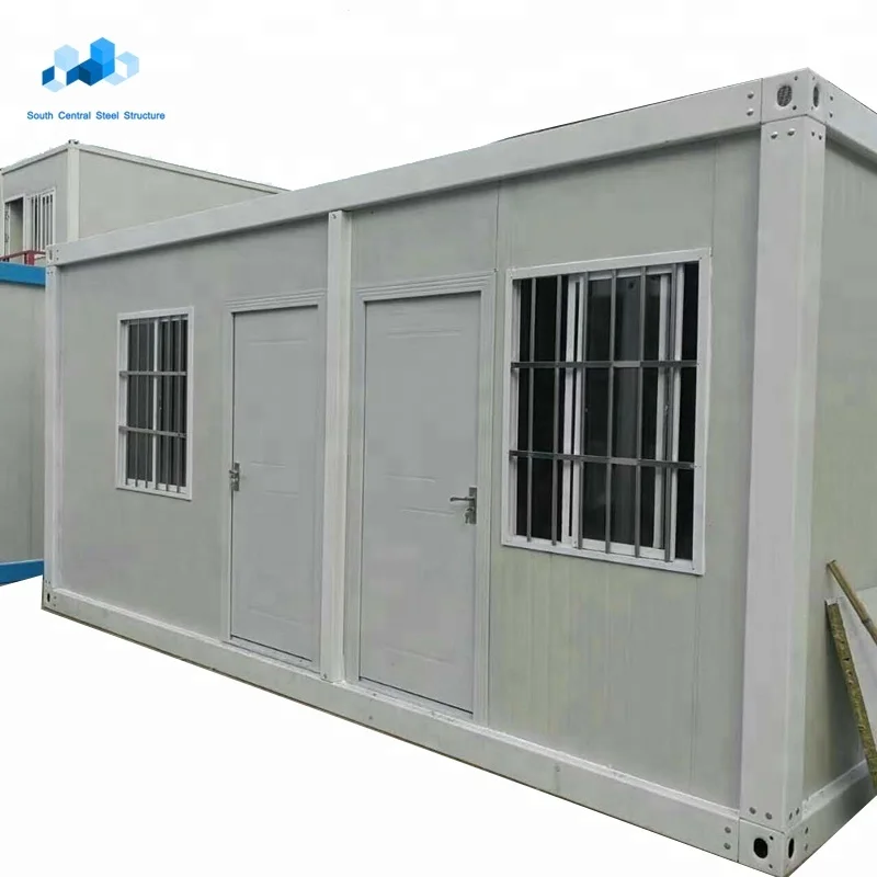 Портативный сборный дом 40 футов, сборный дом, 3 спальни