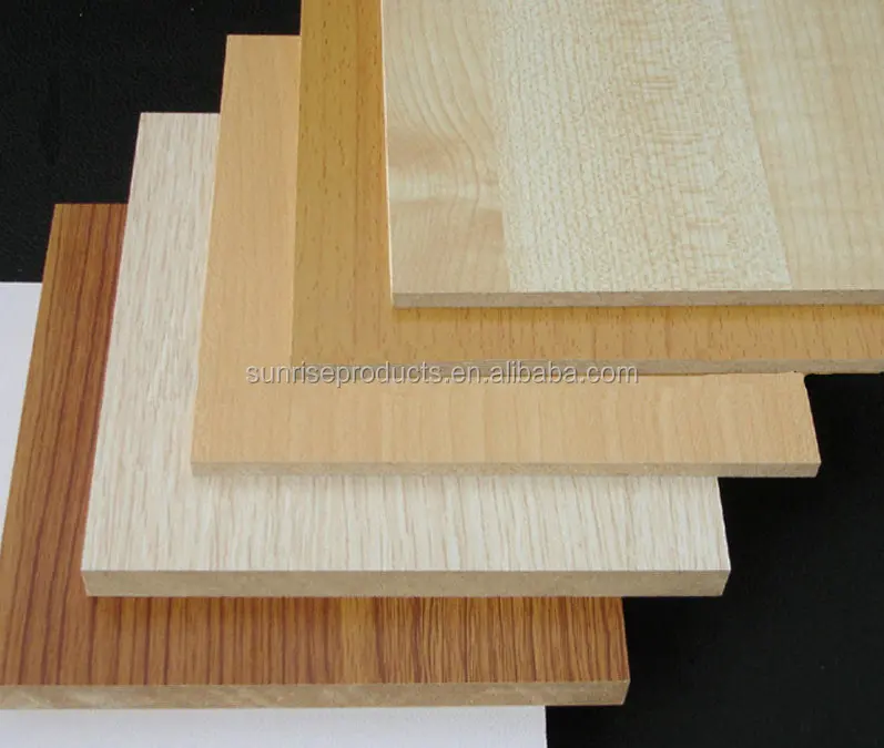
melamine laminated MDF in 17mm pallet packing for Iraq market 