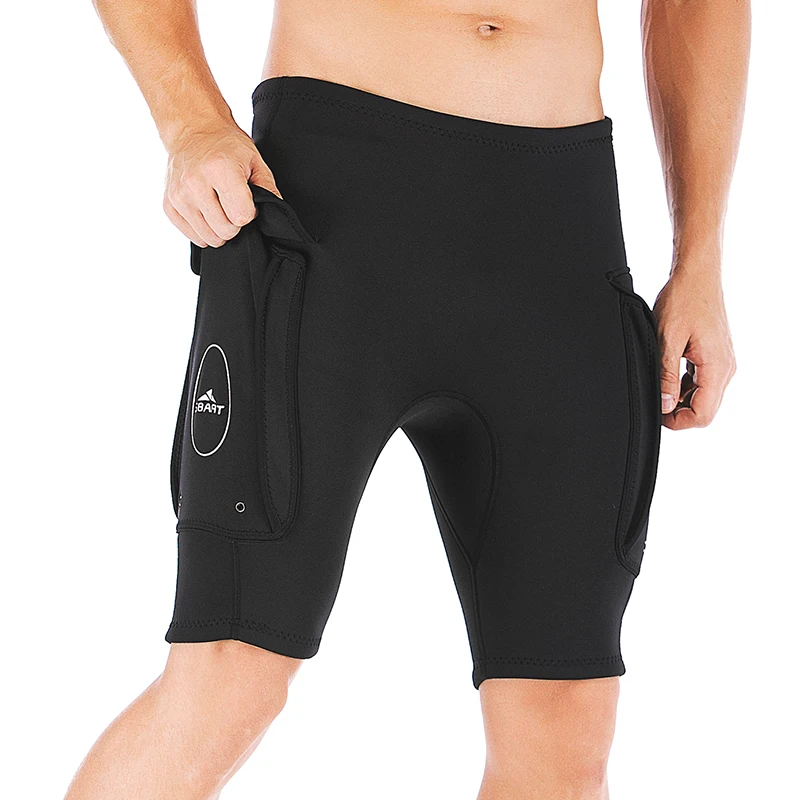 Men Swimming Trunks Warm Diving Pants 3mm Anti-UV Beachwear