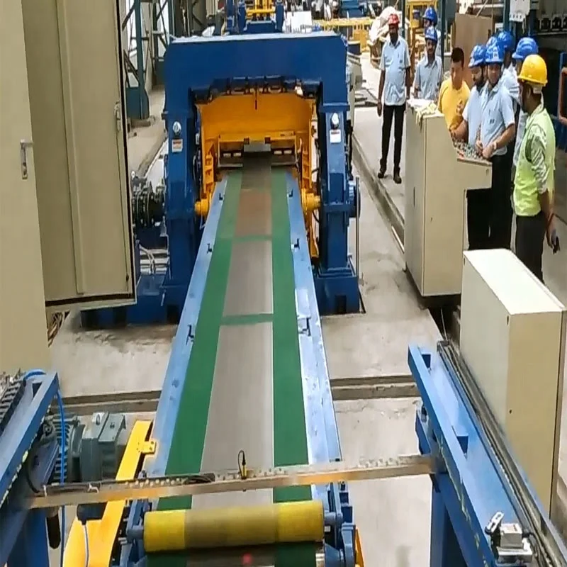 
high quality steel coil cut steel machine cut to line cut to length line for stainless steel 