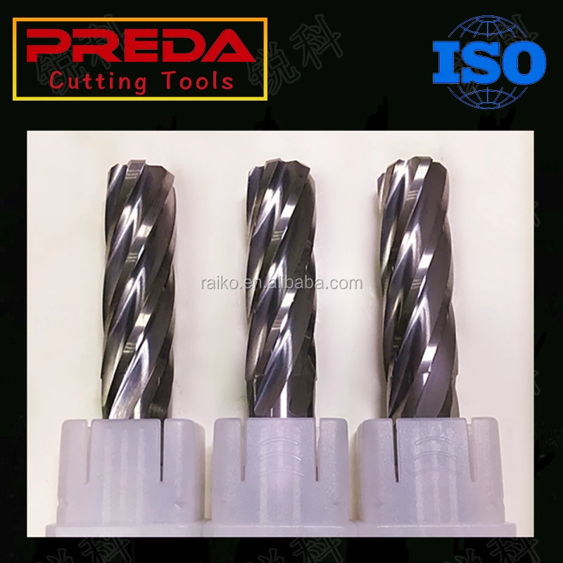 Горячая продажа твердосплавный 6 флейт без покрытия алюминиевый расширитель для дерева