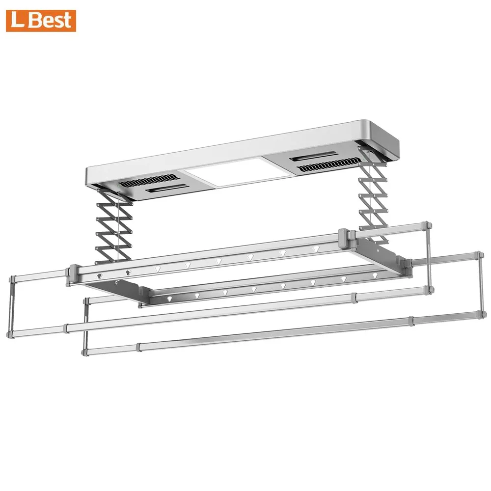 Automatic iron dryer clothes machine electric hanger electrical clothing rack