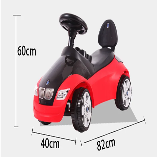 Cheap Kids Baby Swing Car with Power Steering and Light Ride on Toy Car