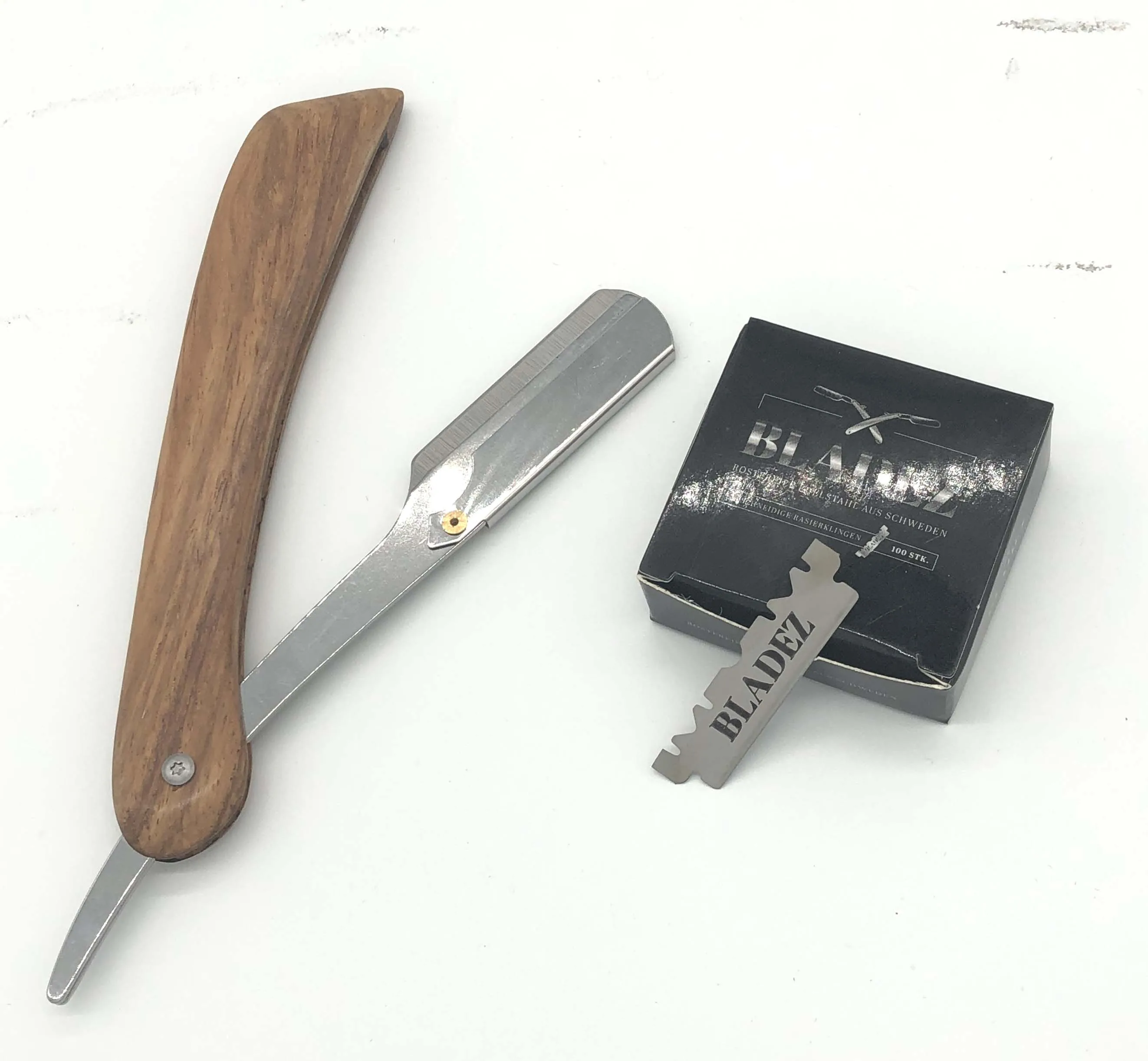 Супер Нержавеющая одинарная стальная половина лезвие для Парикмахерская бритва