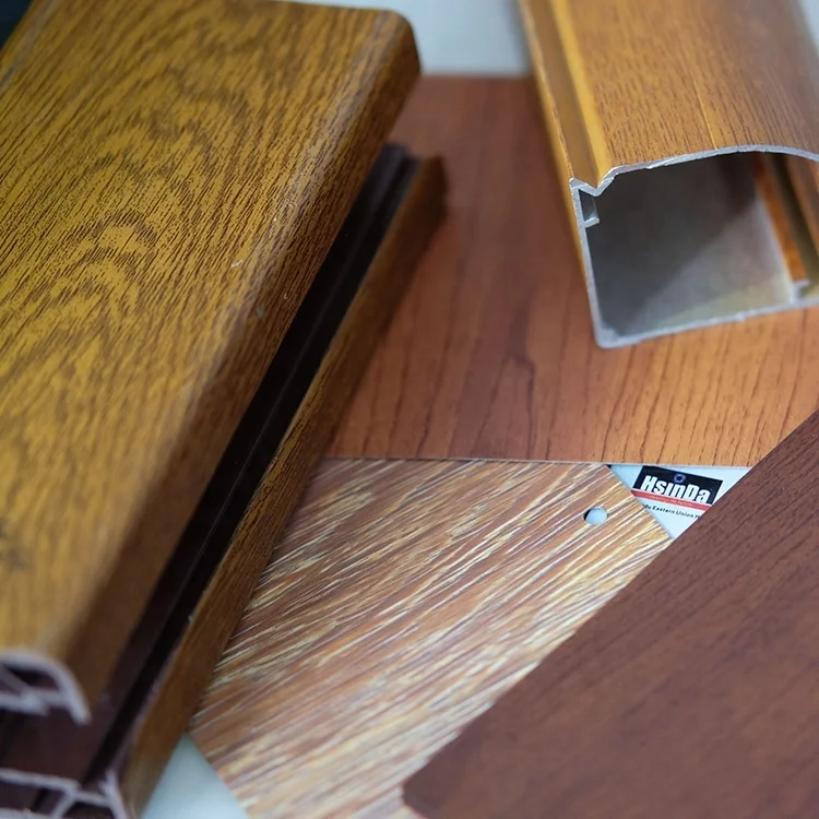 Wood grain transfer powder coating, aluminium powder coating paint for windows