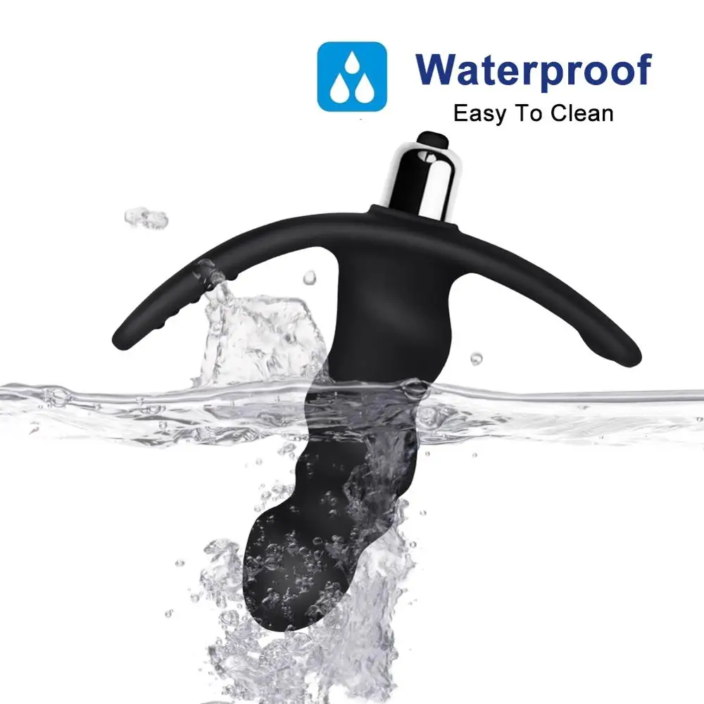 Заводская цена, секс-игрушки, вибратор для мужчин, 16 скоростей вибрации, Водонепроницаемая силиконовая Анальная пробка