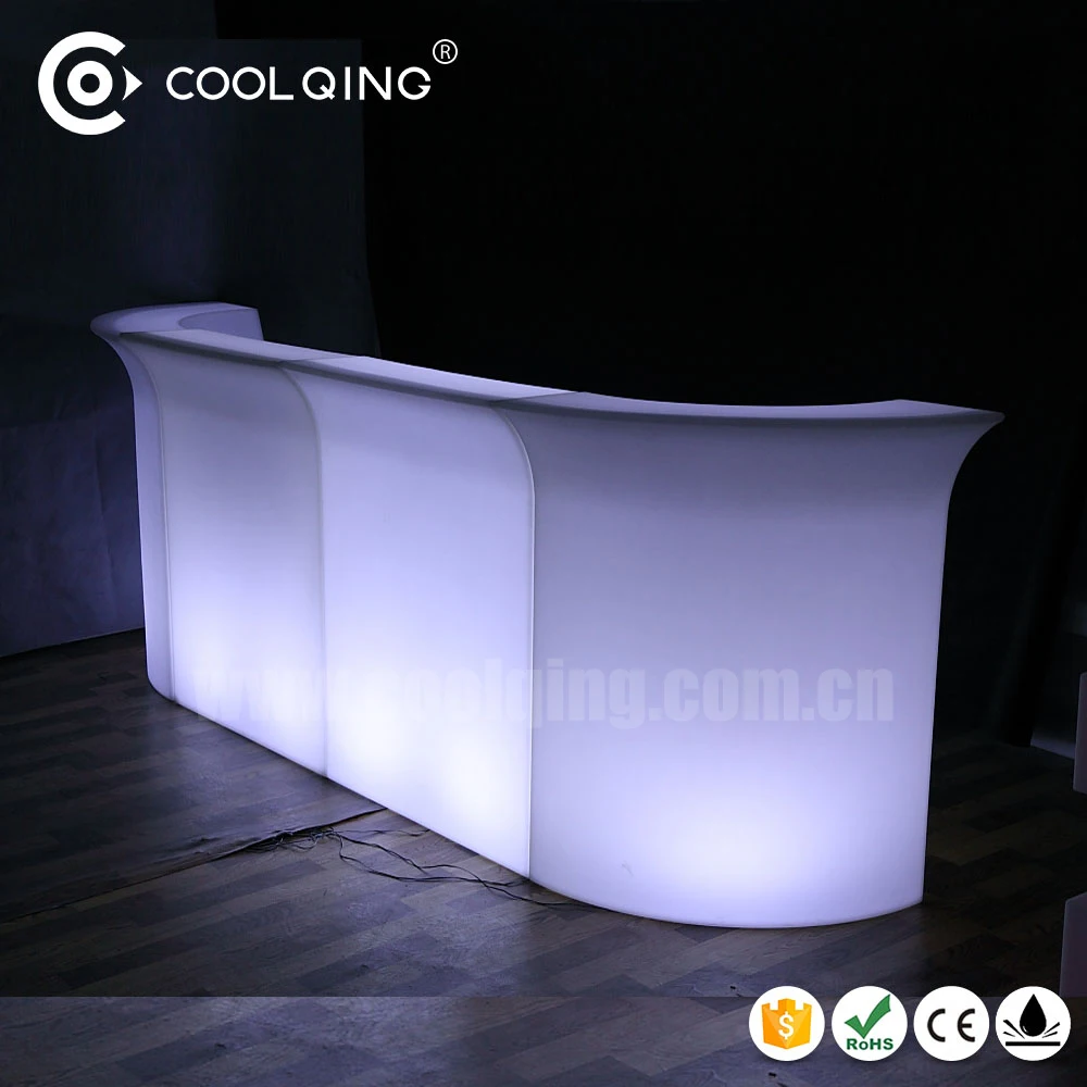 Cool Luminous Furniture Bar Tables Modern Home Bar Counter Design