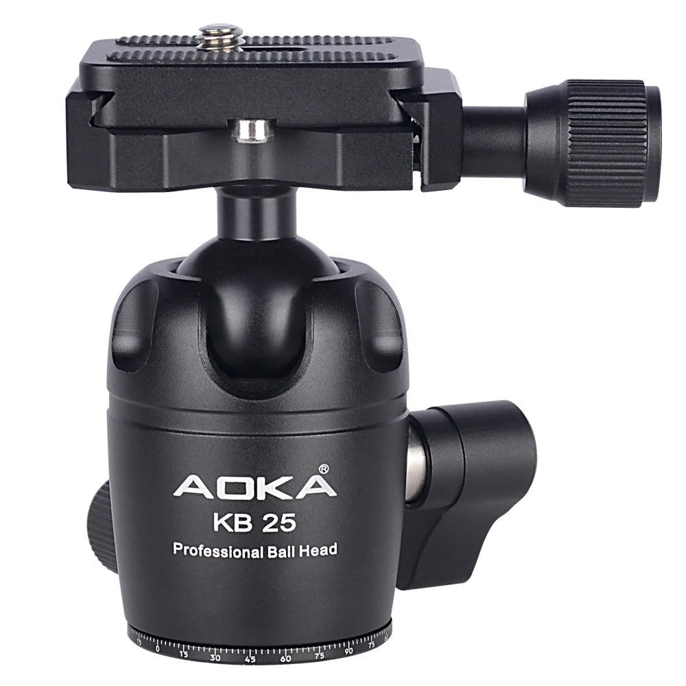 AOKA KN225C professional lightweight travel carbon fiber compact tripod for camera
