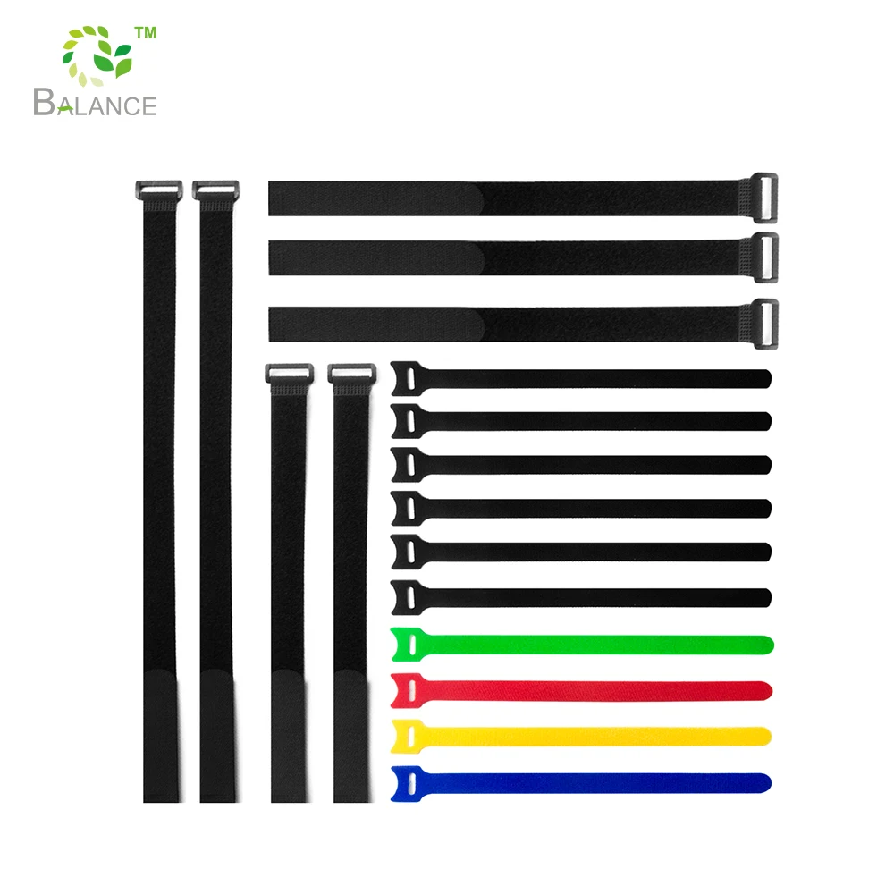 Самозахватывающаяся кабельная лента с крючком и петлей для кабельных стяжек с принтом