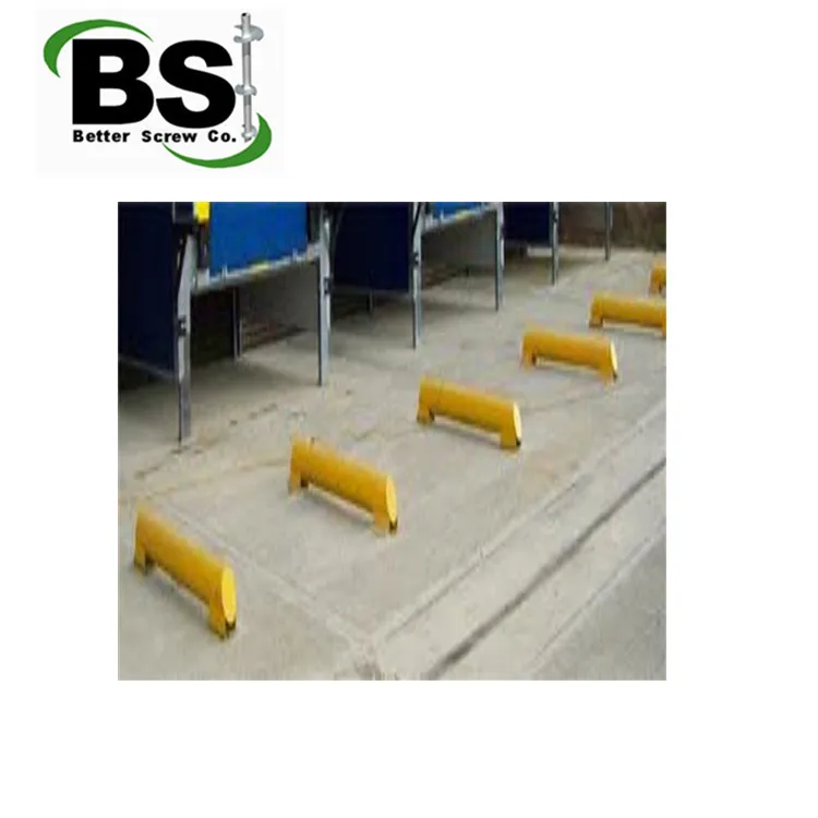 Outdoor Fixed Iron Parking Traffic Barrier Post