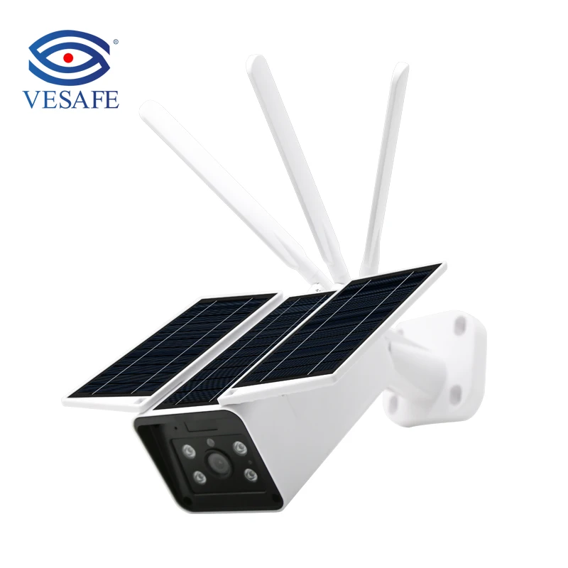 VESAFE Newest Solar 4G SIM Card Camera IP66 Waterproof  Outdoor