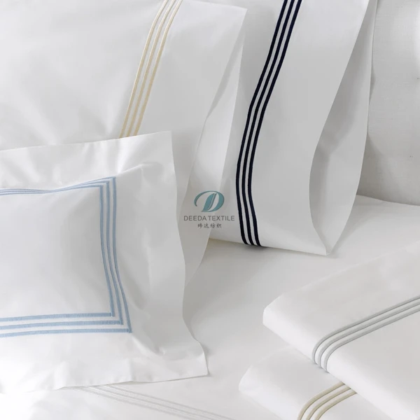 Deeda factory luxury cotton hotel linen wholesale