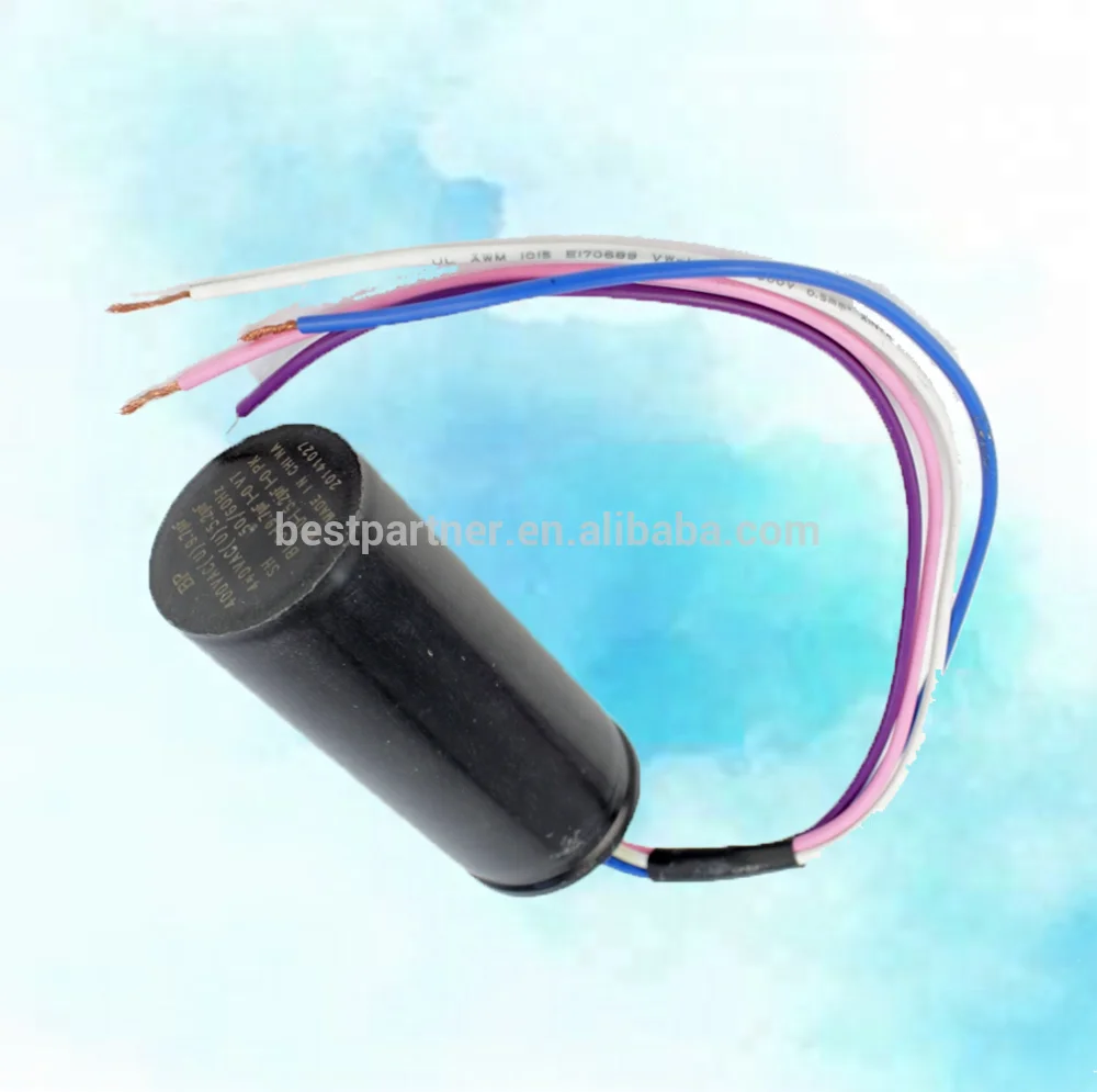 
440V Capacitor CE VDE RoHS Certificate for Air Conditioner 7uf Start Capacitor 