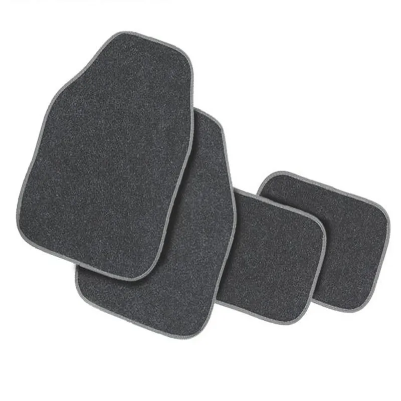 Оптовая продажа декоративные 3d ПВХ автомобильный коврик комплект с ПВХ поддержку