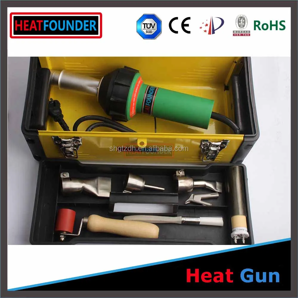 Maquina de aire caliente soldadora para pvc