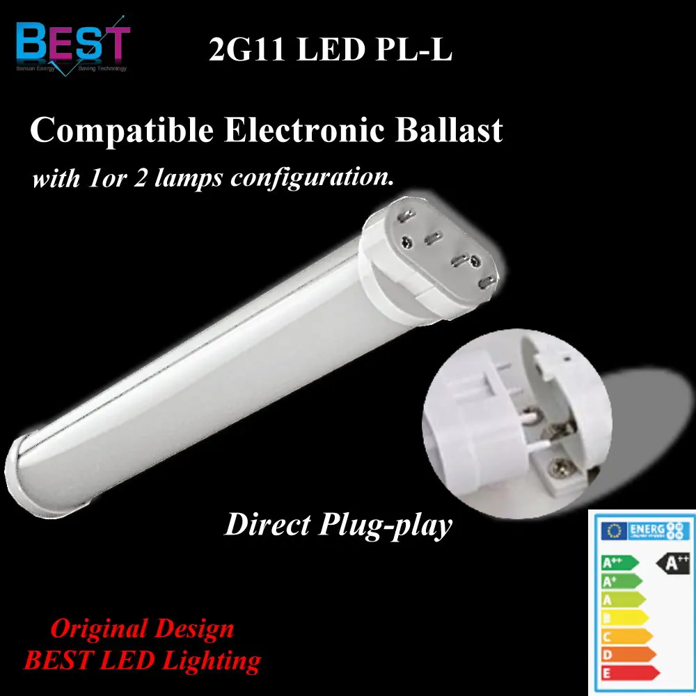 
2G11 LED Lamps:Retrofit LED Lighting 2g 11 pl 