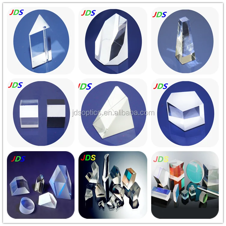 OEM supply varied shapes polygon penta square cuboid monitoring prism